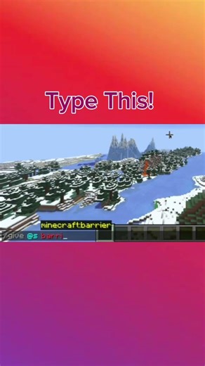 How To Get a Barrier in Minecraft #minecraft #java #commands