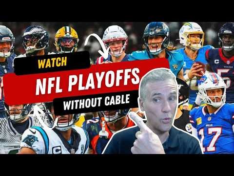 How To Watch Every NFL Playoff Game Without Cable!