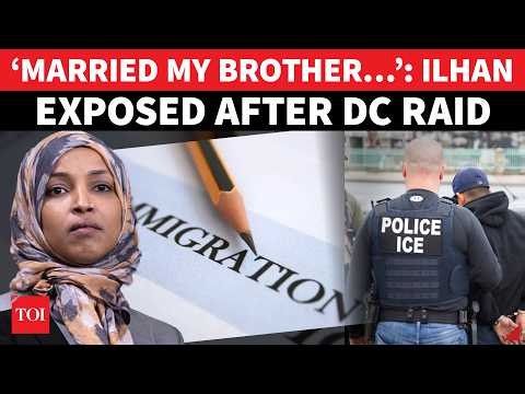 ‘MARRIED MY BROTHER?’: Ilhan Omar On Back Foot Amid Raid On DC Home & Trump's 'STINKY' Somali Dig