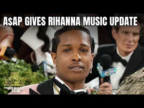 A$AP Rocky Gives Update On New Music From Rihanna + More