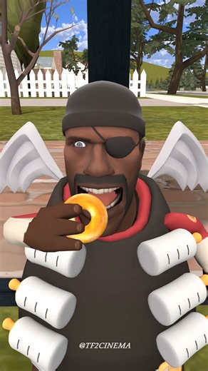 Baby Demon and the Cake #tf2 #memes #funny