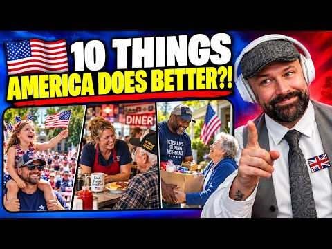 10 Things Americans Do That Britain NEEDS to Learn From! | British Dad Reacts