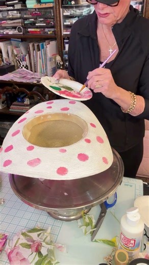 The Best Girls Night Idea — Make Your Own Custom Hat Party 🎀🤠 #girlsnight #diyhats #shorts