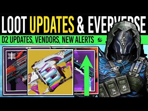 Destiny 2: NEW LOOT UPDATES & EVERVERSE! Weapon ALERT, Loot Refresh, Eververse & Updates (23rd Dec)