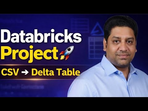 Databricks Beginner Project | CSV to Delta Table Step by Step | PySpark Tutorial