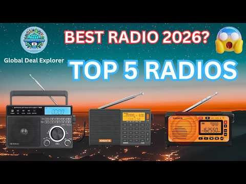 Best FM Radios 2026 📻 Top 5 Picks for Travel, Survival & Daily Use