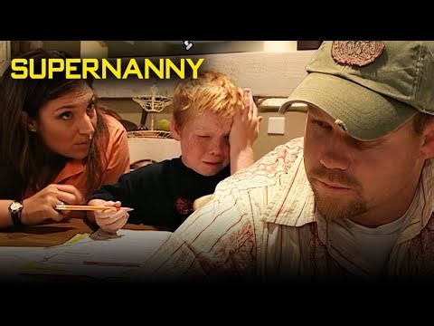 Supernanny Intervenes As Dad’s Shouting Makes Homework Meltdown WORSE! 📝🚫 | Supernanny