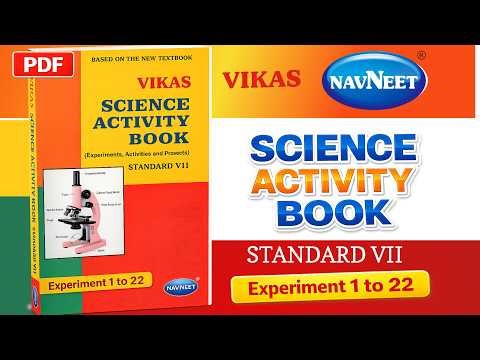 ✅ 7th Science Activity Book | 🟣 Experiments 1 to 22 | 📑 All Answers | Full HD PDF |
