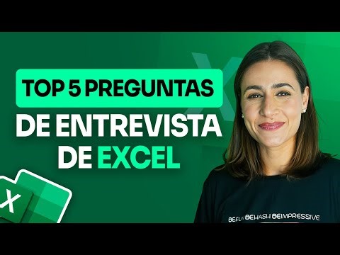 5 preguntas de entrevista de Excel que NECESITAS responder BIEN