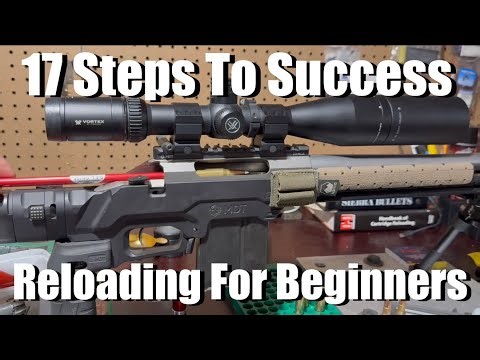 Centerfire Rifle Hand loading Tutorial : For Beginners 