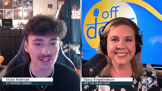 Ed Sheeran visits Oshkosh business off the desk interview