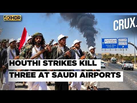 Houthis Issue 'Last Warning' to Saudi Airlines as Deadly Attacks Rock Riyadh, Abha Airports | 4K
