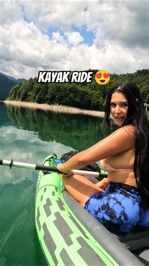 Kayak tour at the alps 🇨🇭