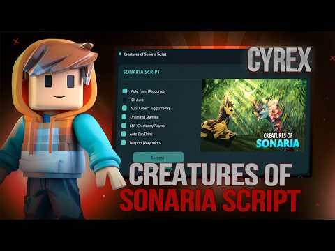 *NEW* Creatures of Sonaria Script (PASTEBIN ) (KILL AURA, AUTO EAT , AUTO DRINK , ARTIFACT FARM)