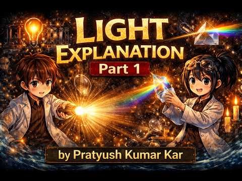 Class 10th Physics Lesson Light explanation PART 1.!!
