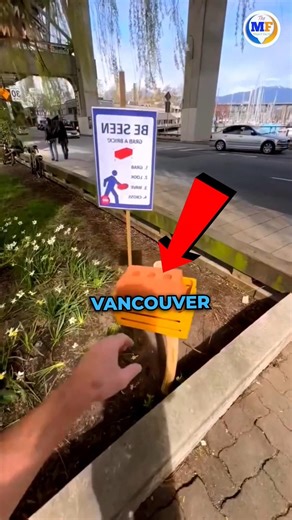 This Vancouver Road Trick Is Pure Genius. #shortsvideo