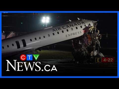 Air Canada crash | Two pilots dead after flight from Montreal collides with fire truck in New York