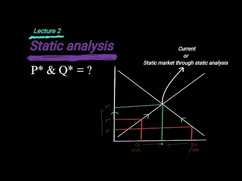 Static Analysis Lecture 2 | Microeconomics Concepts & Applications