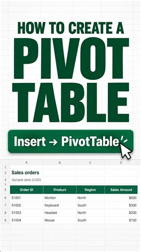 How to Create a Pivot Table in Excel