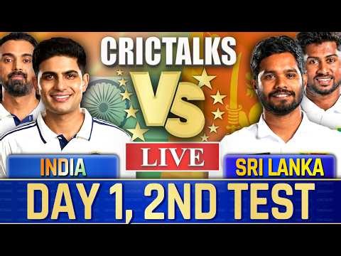 🔴 Live: IND vs SL, Day 1, 2nd Test, Cricket Live Match Today Scores, Commentary, 1st Session