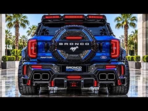 2027 Ford Bronco Raptor REVEALED! 🔥Beastly Exterior, Luxury Interior, 418 HP Power & Expected Price!