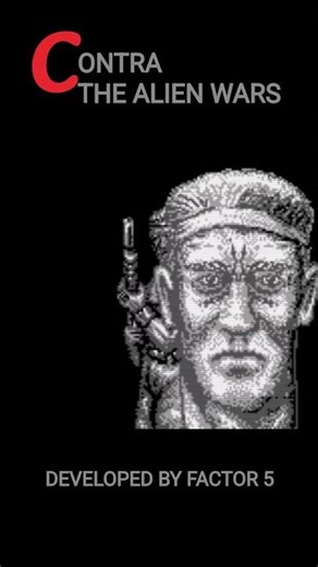 ​Retro Gaming Perfection: Contra on Game Boy ✨ ​#Contra #TheAlienWars #GameBoy #RetroGaming
