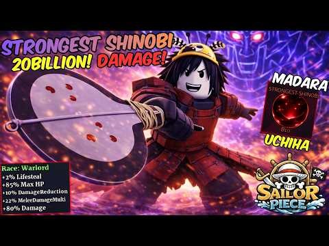 SAILOR PIECE EP 13 | SOBRANG OP NG DAMAGE NI MADARA! 1 HIT LAHAT!