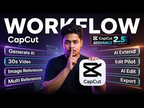 CapCut PC AI Video Editor Tutorial (2026) | AI Edit, AI Extend & Dreamina Seedance 2.5