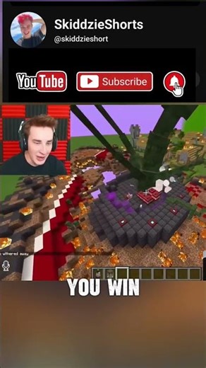 Izzy Sacrifices Himself with TNT vs Alien Ned... Epic Fail Explosion 😂💥"#shorts #skiddzie #minecraft