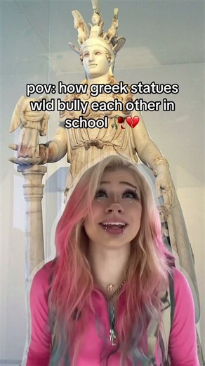POV: Greek Statues in Middle School