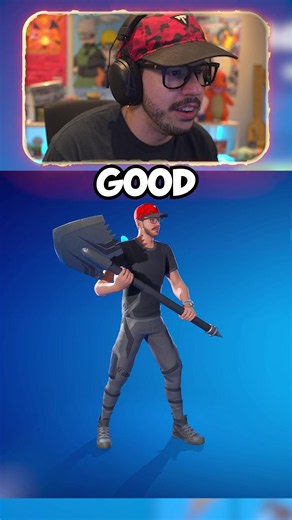 This is now the *CLEANEST* pickaxe in #Fortnite #clips #typicalgamer #icon