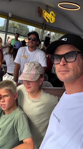 Liam & Chris Hemsworth Spotted at Gold Coast Pro 🌊🔥 #shorts