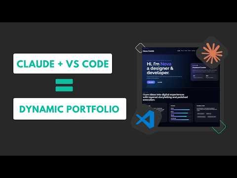 Build a Stunning Portfolio Website in Minutes with Claude AI (VS Code Tutorial)