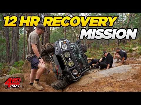 DESPERATE ESCAPE — EXPLODED STEERING & 3 Broken 4WDs — Wildest Bush Fix Ever