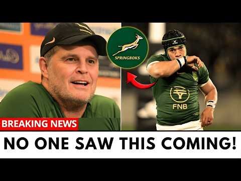 🚨 SHOCK DECISION! KOLBE AT THE CENTER OF RASSIE ERASMUS DARING NEW PLAN 😱🔥 - SPRINGBOKS NEWS