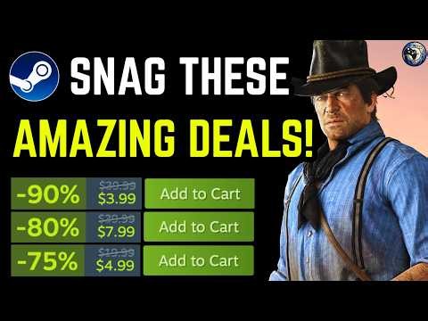 Steam Has Some AMAZING Deals RIGHT NOW! - 10 BEST Deals at a HEFTY Discount!