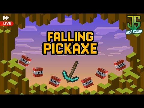 🔴 Minecraft Falling Pickaxe #shorts