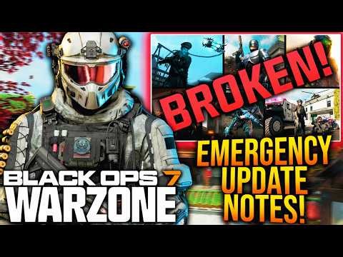 New CALL OF DUTY EMERGENCY UPDATE… (Patch Notes)