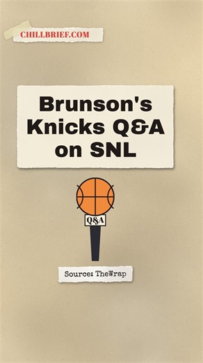 SNL Season 52: Jalen Brunson and Knicks Teammates Crash His Monologue