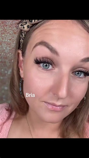Introducing Bria, for those of you who absolutely love a long, full, glamorous lash! Bria is one of our most dramatic pre-glued lash styles, and the beauty of this set is that you get three separate pieces. You simply choose how many pieces you need to fit your own eye shape and size. There’s no additional glue, no bond and no seal. Simply remove the lashes from the packaging, avoiding touching the pre-glue, and place them underneath your natural lashes, slightly away from your waterline. Once y