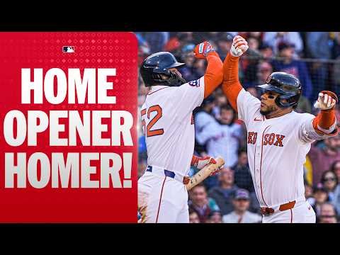 Willson Contreras homers in his first home game at Fenway! 💪 | MLB Highlights