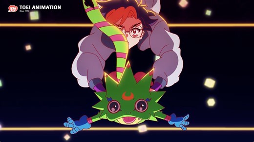 Hands off Tomoro's e-pluse! Tomoro and Gekkomon enter the mirror world. The first five episodes of DIGIMON BEATBREAK in English Dub is now streaming on Crunchyroll. | Digimon