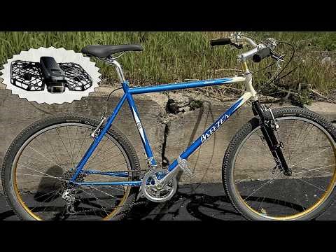 1997 Breezer Storm Rework and Test Ride with Drone! Part 2 of 2