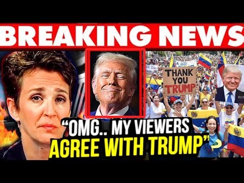 Rachel Maddow LOSES IT LIVE ON AIR as she Realizes her Viewers Actually Agree with Trump