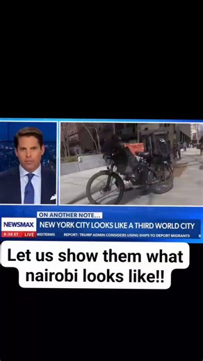 🇰🇪🔥 KENYANS RESPOND AFTER US NEWSMAX ANCHOR COMPARES NEW YORK TO NAIROBI!American Newsmax anchor Rob Finnerty reportedly sparked debate after comparing New York City to Nairobi, suggesting that immigration was making American cities resemble the Kenyan capital. 🇺🇸🇰🇪 https://t.co/CMZbZmQHzF