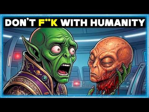 Alien Officer Strikes Human Child, Quickly Learns To Regret It