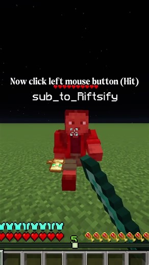 How to combo in minecraft #minecraft