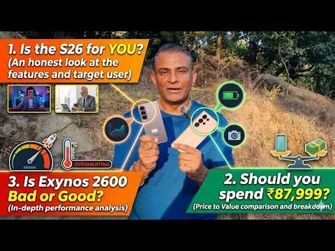 Is the #Galaxy #S26 for YOU || S26 Hands ON || #KaroYes with #VishalChibber