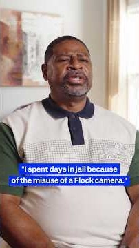 This US Army vet was wrongly jailed for 12 days after his car was misidentified on a #Flock camera.