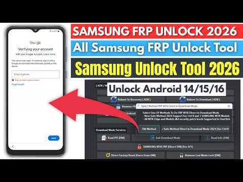 Samsung FRP Bypass 2026 ( NO Talkback & *#0*# ) The Only Guide You'll Ever Need Works on All Models